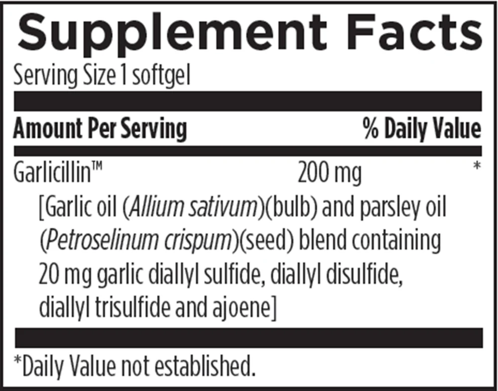 Allicillin 60 softgels - Image 2