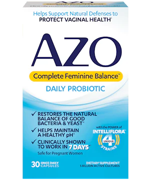 Azo Complete Feminine Balance 30 caps