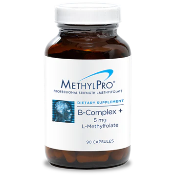 B-Complex + 5 mg L-Methylfolate 90 caps
