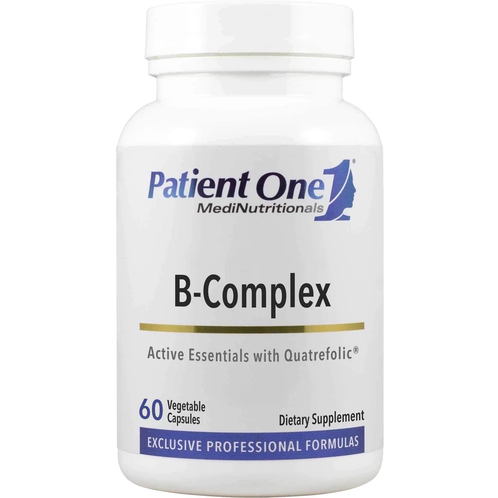 B-Complex with Quatrefolic 60 caps