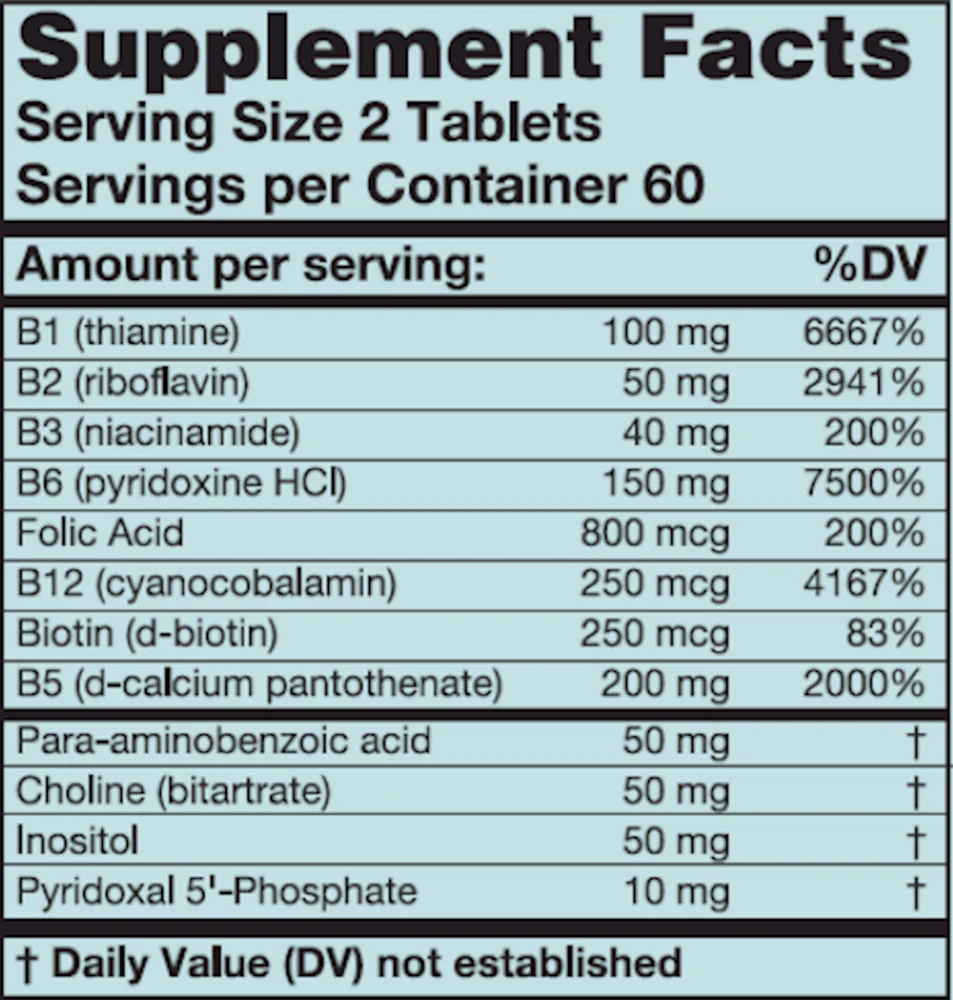 B-Plex 120 tabs - Image 2