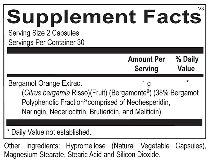 Bergamot 60 caps - Image 3