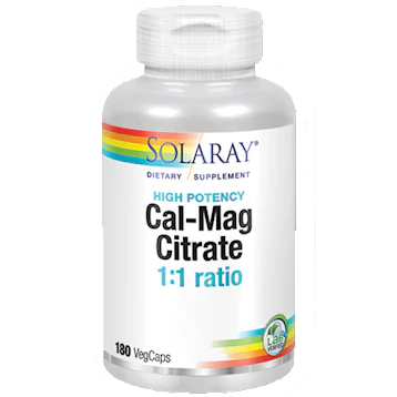 Cal Mag Citrate 1:1 180 vegcaps