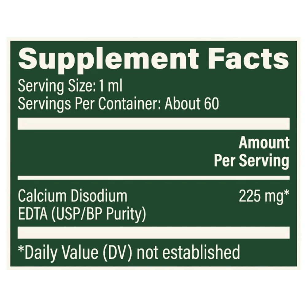 Calcium Disodium EDTA 59.2 ml - Image 2