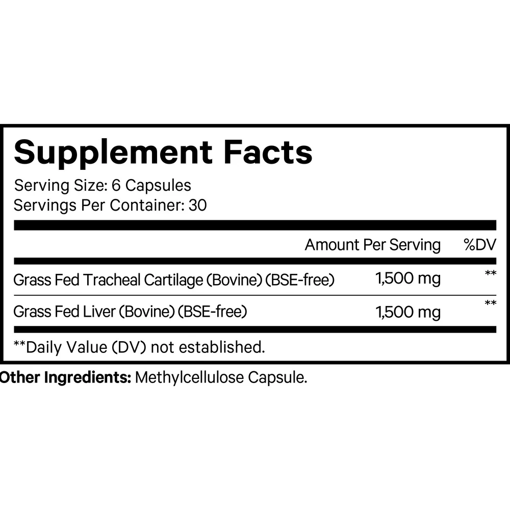 Cartilage Collagen Capsules 180 caps - Image 2