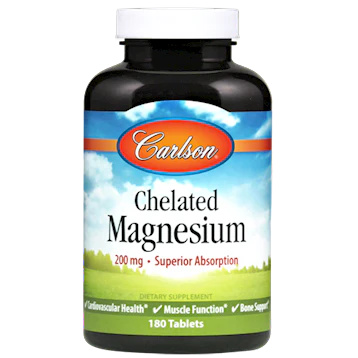 Chelated Magnesium 180 tabs