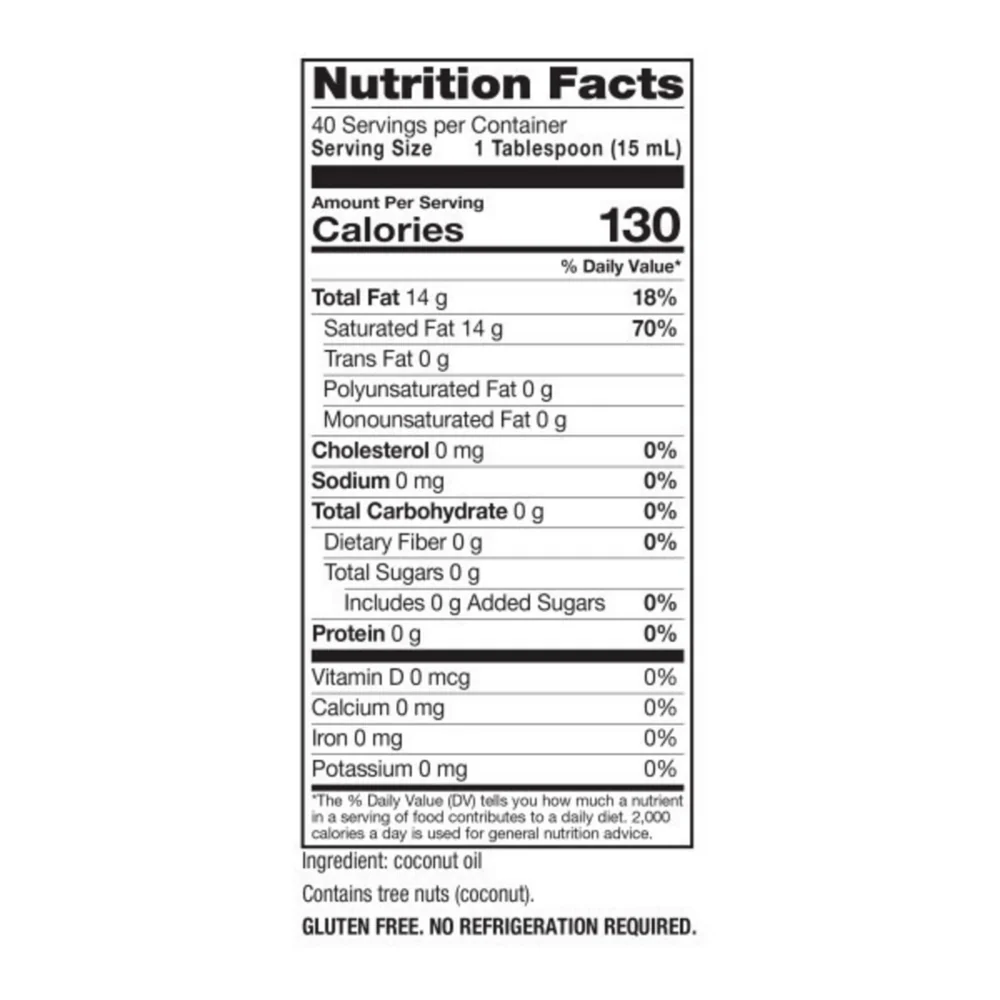 Coconut Oil 20 oz - Image 2