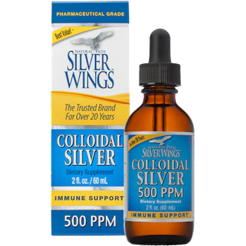 Colloidal Silver 500PPM 2 oz Dropper