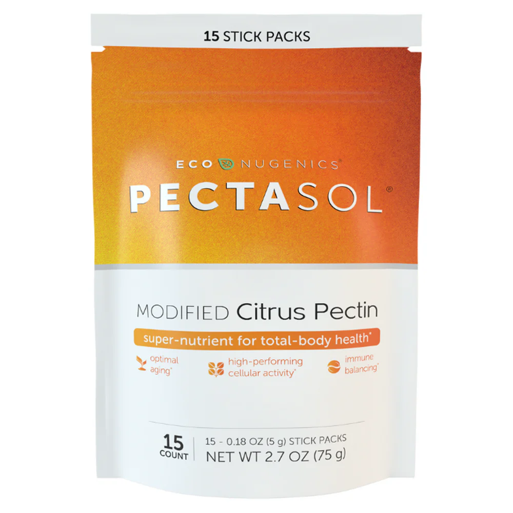 Econugenics Pectasol Plain Powder Stick Packs 15 ct