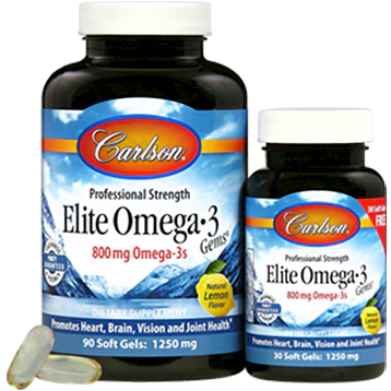 Elite Omega 3 Gems 90+30 softgels