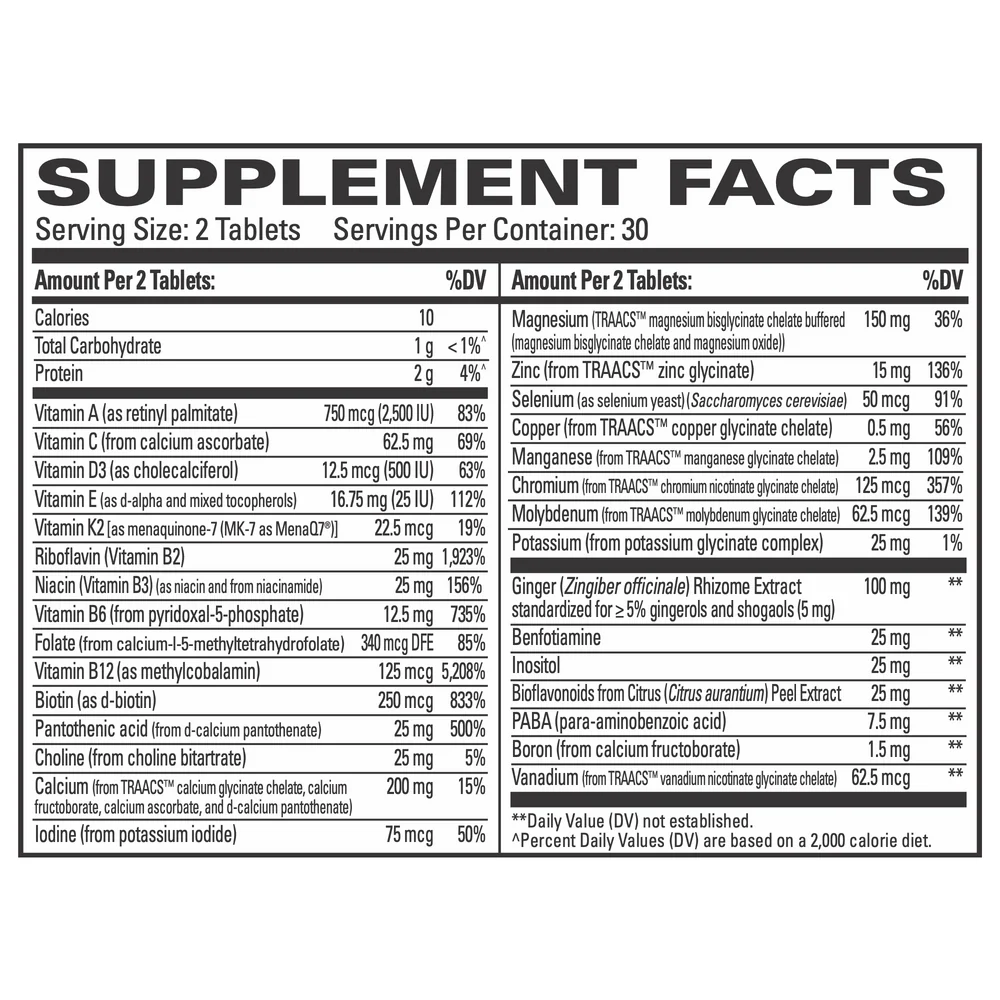 Essential Multivitamin 60t - Image 2