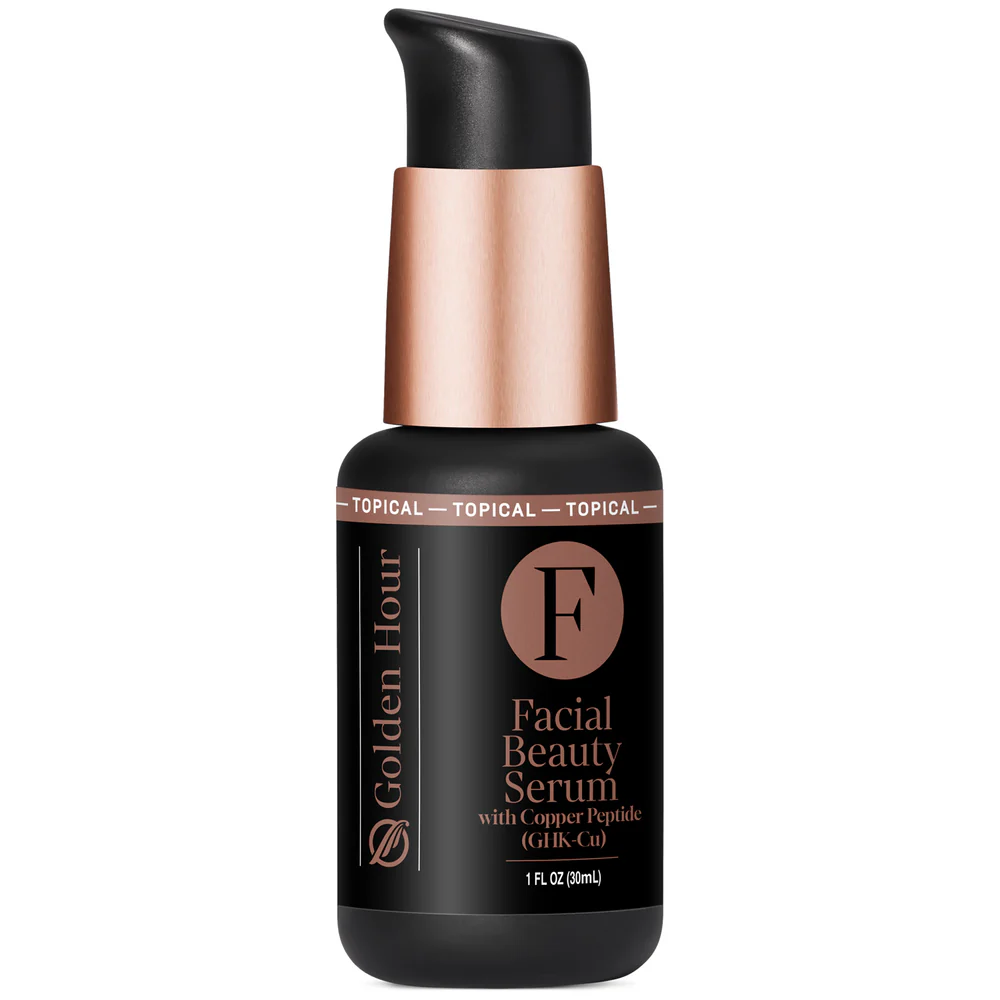 Facial Beauty Serum with Copper Peptide (GHK-Cu) 30 ml