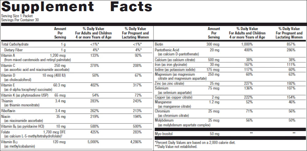 Fem Prenatal - 30 packets - Image 2