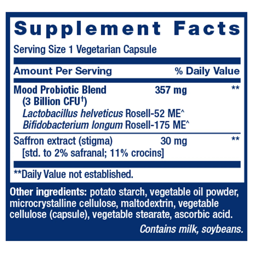 Florassist Mood Improve 30 Veg Caps - Image 2