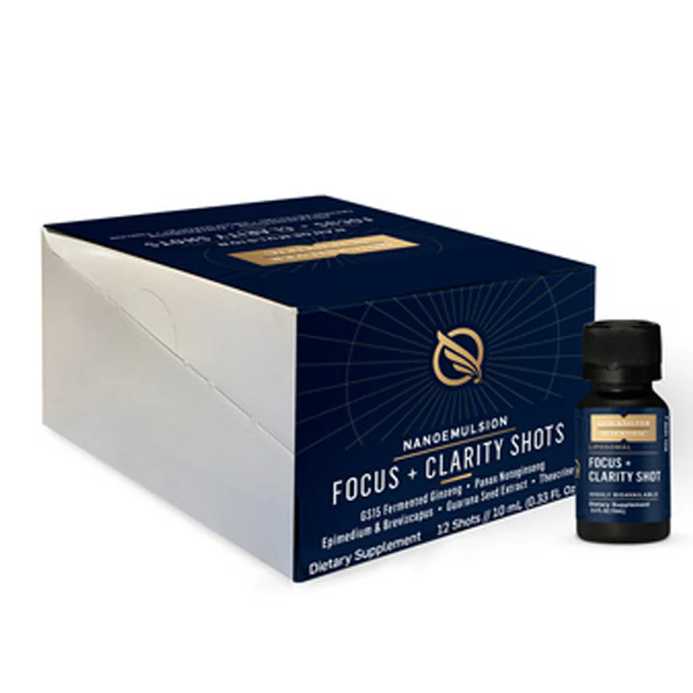 Focus + Clarity Shot 12 pack