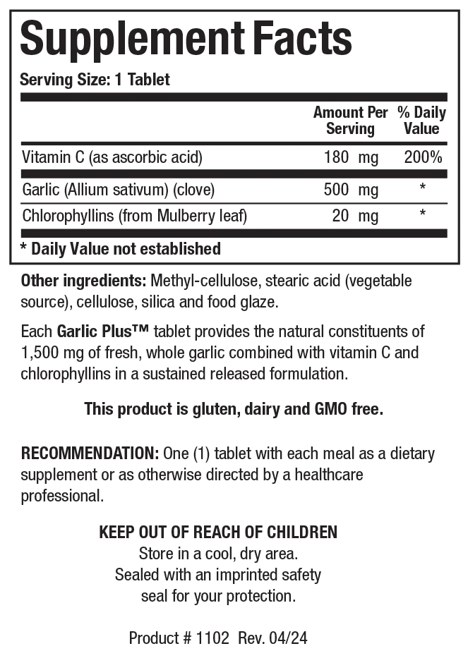 Garlic Plus 100 T - Image 2
