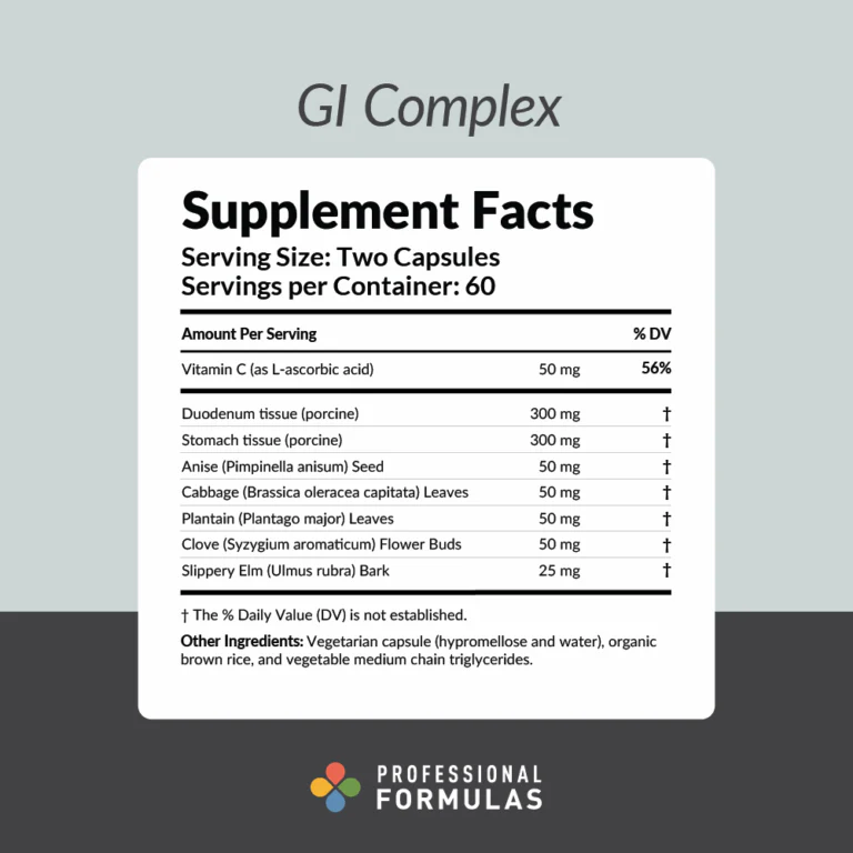 GI Complex - 120 Capsules - Image 2