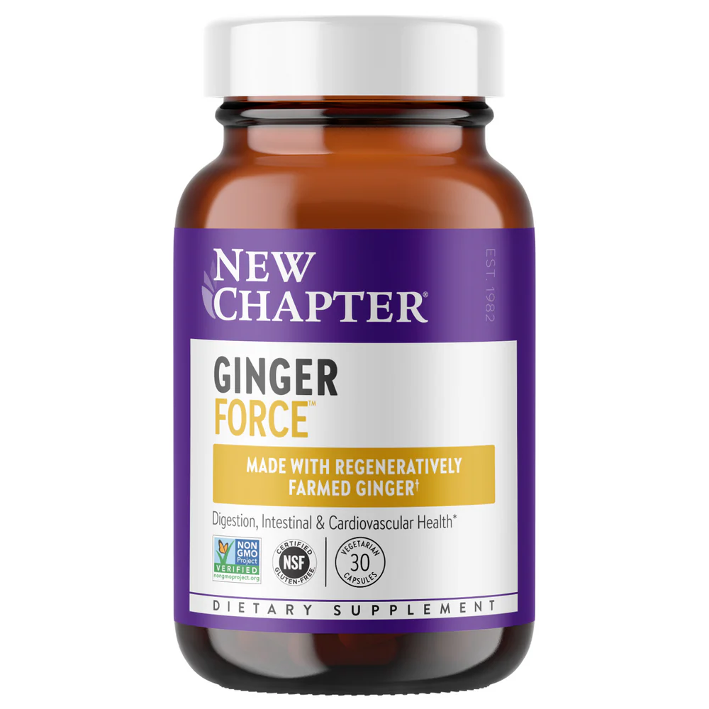 Ginger Force 30 liquid vegcaps