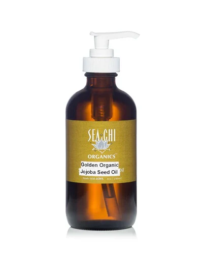 Golden Organic Jojoba Seed Oil 240ml / 8oz