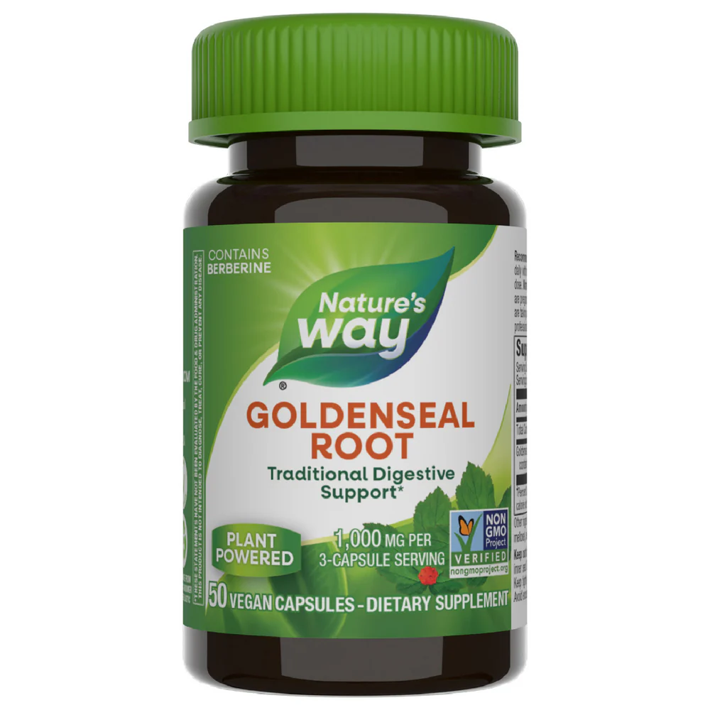Goldenseal Root 570 mg 50 caps