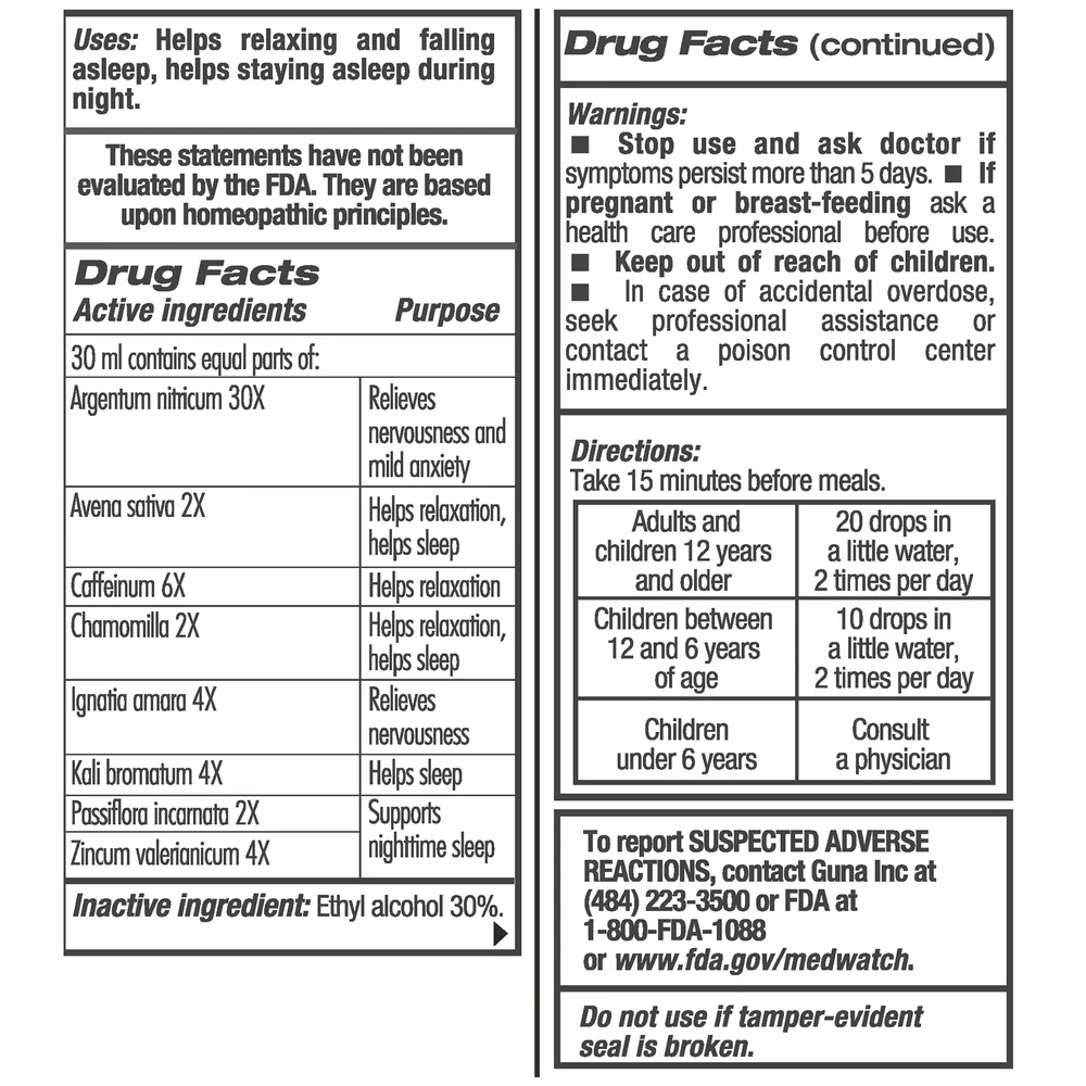 GUNA Sleep Support 30 ml - Image 2