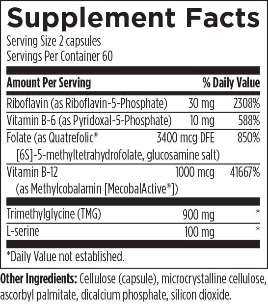 Homocysteine Supreme 120 caps - Image 2
