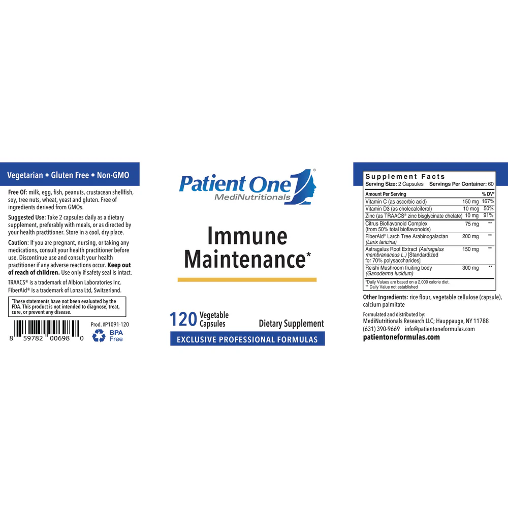 Immune Maintenance 120 caps - Image 2