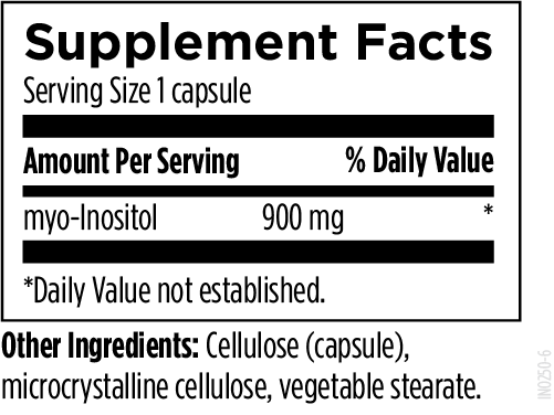 Inositol 900mg 120 caps - Image 2