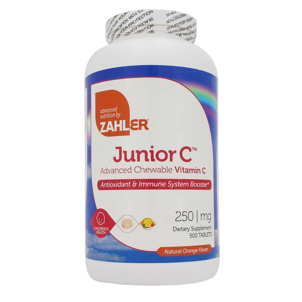 Junior C Orange 500 chewtabs
