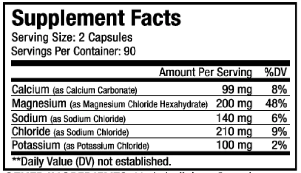 Keto Electrolytes 180 caps - Image 2