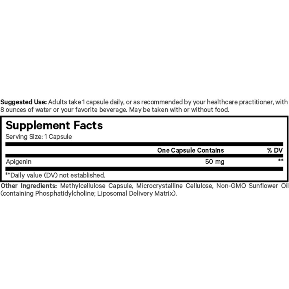 Liposomal Apigenin 90 caps - Image 2