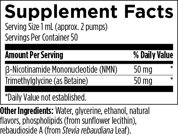 Liposomal NMN Synergy 50 ml - Image 2