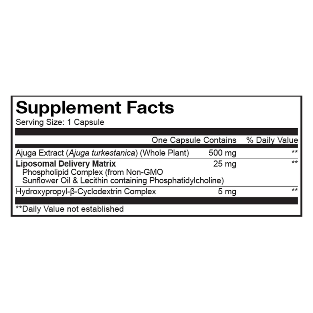 Liposomal Turkesterone 120 caps - Image 2