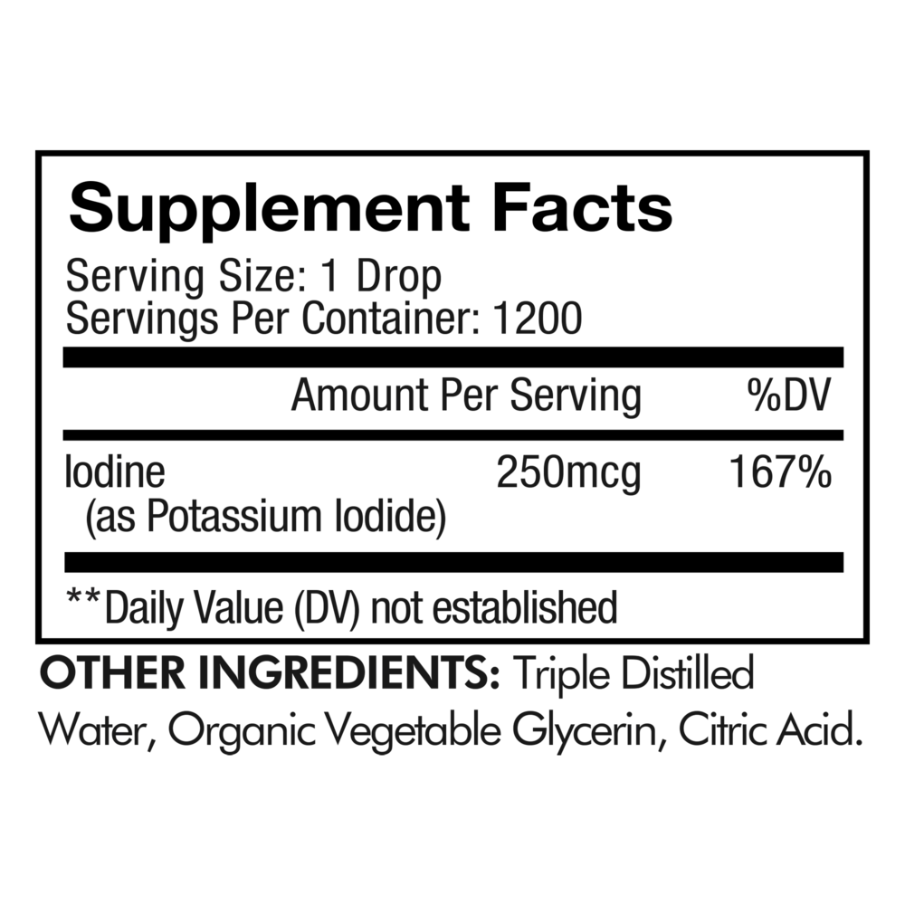 Liquid Iodine USDA Organic 2 fl oz - Image 2