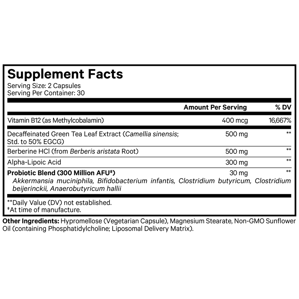 M-Burn Optimized 60 caps - Image 2