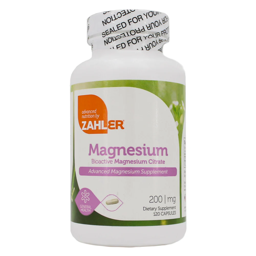 Magnesium Citrate 200mg 120 caps
