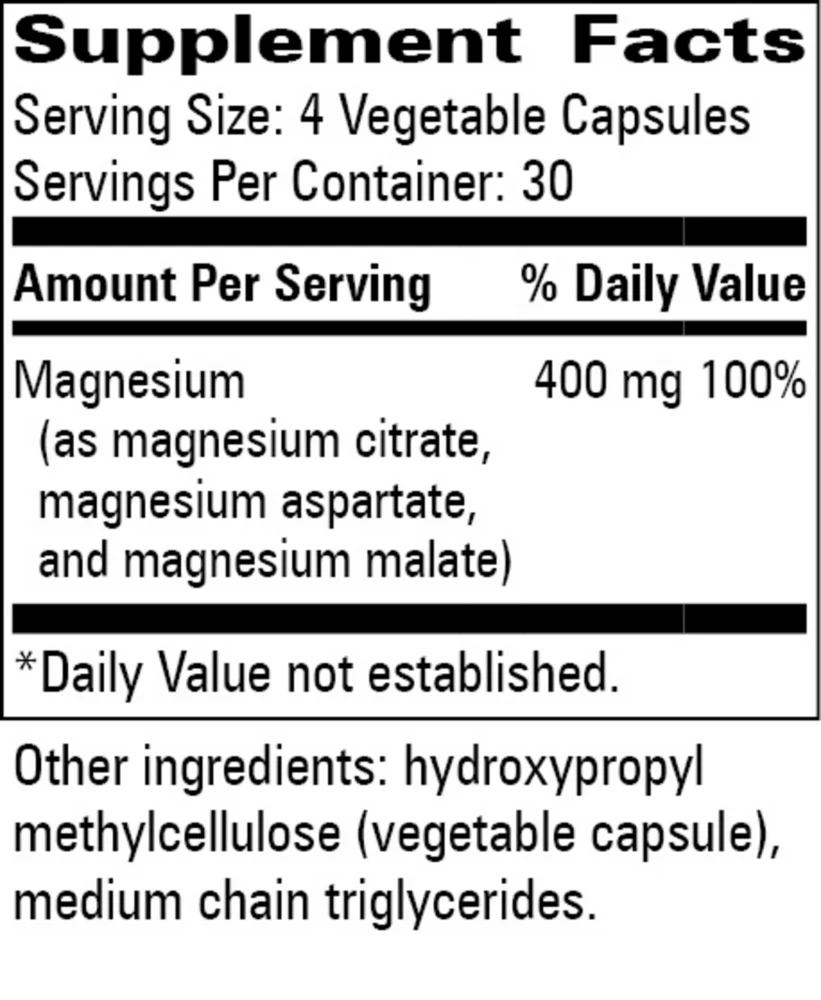 Magnesium Complex 120 vegetable caps - Image 2