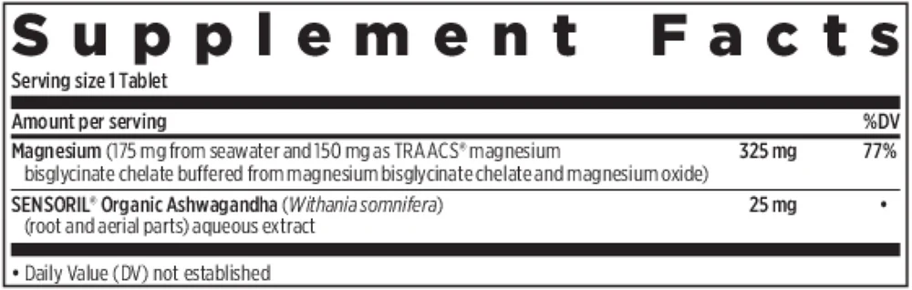 Magnesium + Ashwagandha 60 tabs - Image 2