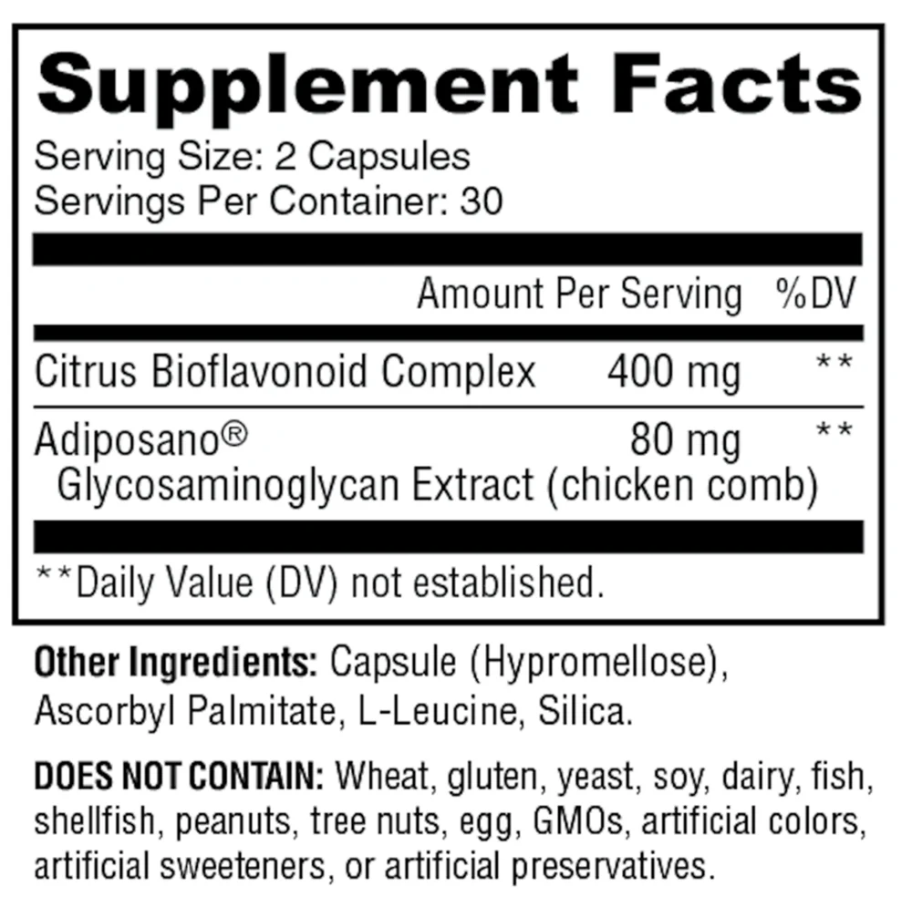 Metabolic Support caps 60ct - Image 2