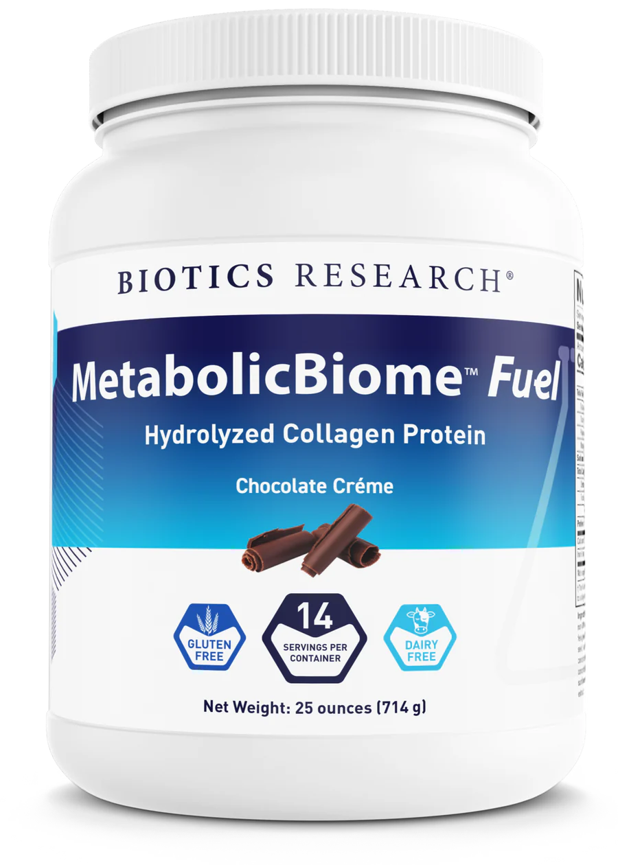 MetabolicBiome Fuel Hydrolyzed Collagen - Chocolate 25 oz