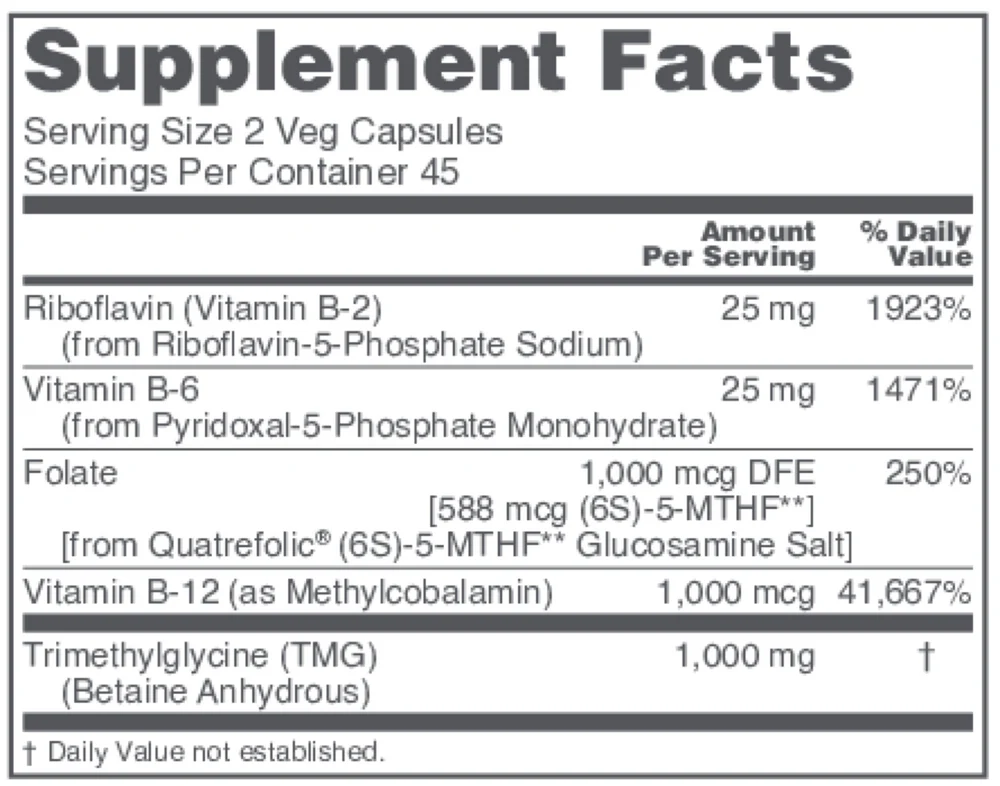 Methyl-Action 90 vegcaps - Image 2