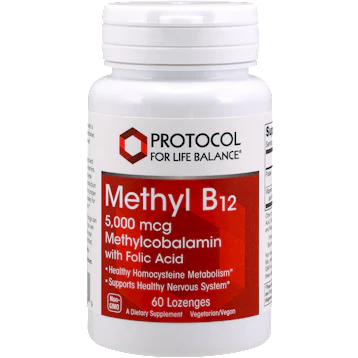 Methyl B12 5000 mcg 60 loz