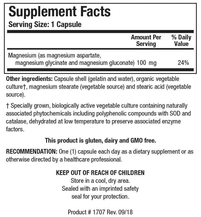 Mg-Zyme (Magnesium) 100 C - Image 2