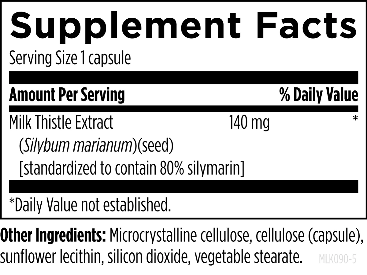 Milk Thistle 90 caps - Image 2