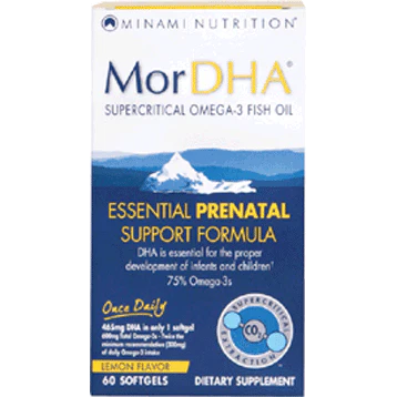 MorDHA Prenatal Lemon Flavor 60 gels