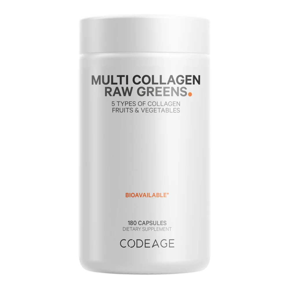 Multi Collagen + Raw Greens 180 caps