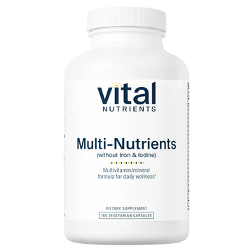 Multi-Nutrients (No Iron/Iodine)180vcaps
