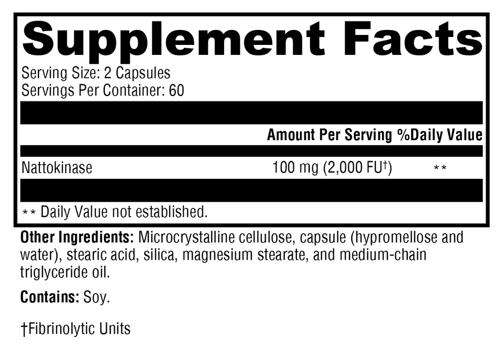 Nattokinase 120C - Image 2