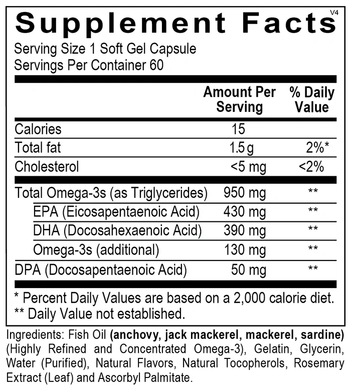 Omega-3 Max 60 gel caps - Image 2