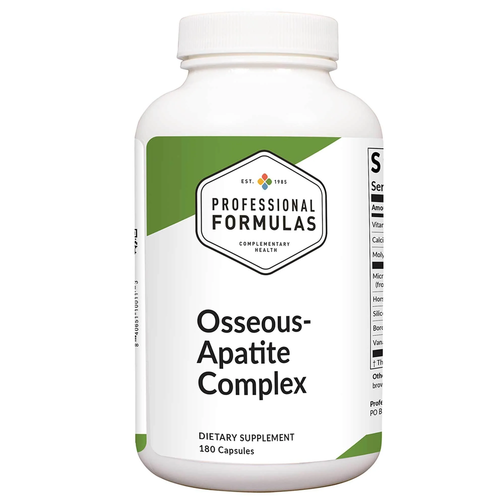 Osseous-Apatite Complex - 180 Capsules